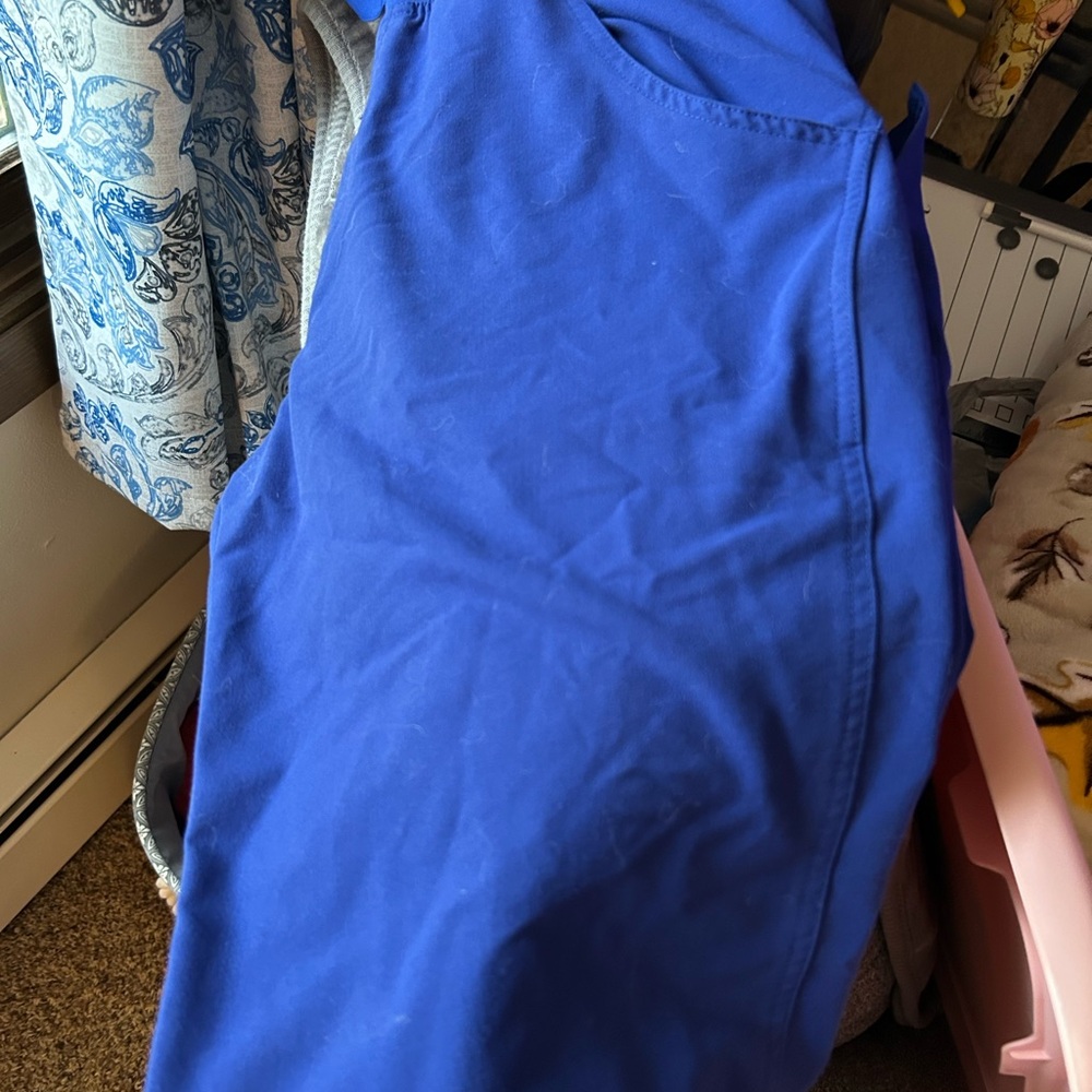Royal blue Figs pants